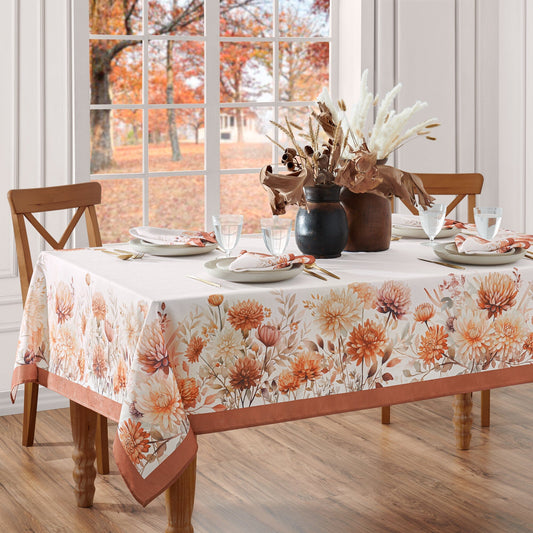 Autumn Blooms Tablecloth