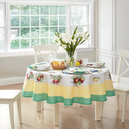 Villeroy & Boch French Garden Fleurence Stain and Water Resistant Tablecloth