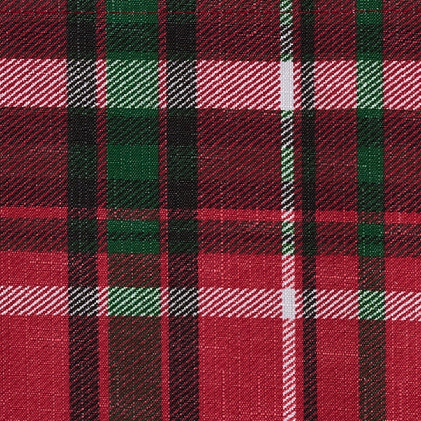 Pocono Plaid Holiday Fabric Tablecloth