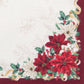 Poinsettia Garlands Engineered Napkins, Set of 4