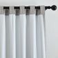 Solace Max-Blackout Solid Texture Window Curtain Panel