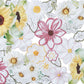 Sunflower and Daisies Allover Table Runner