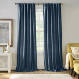 Carnaby Distressed Velvet Window Curtain - Clearance – Elrene Home Fashions
