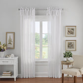 Jolie Semi-Sheer Tab Top Window Curtain – Elrene Home Fashions